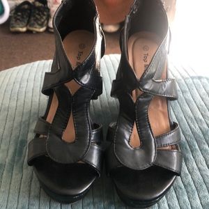 Black heels